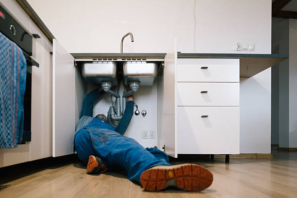 Professional Drain Cleaning technician working in Stratford, OK